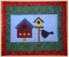 Birdhouse Mini Quilt