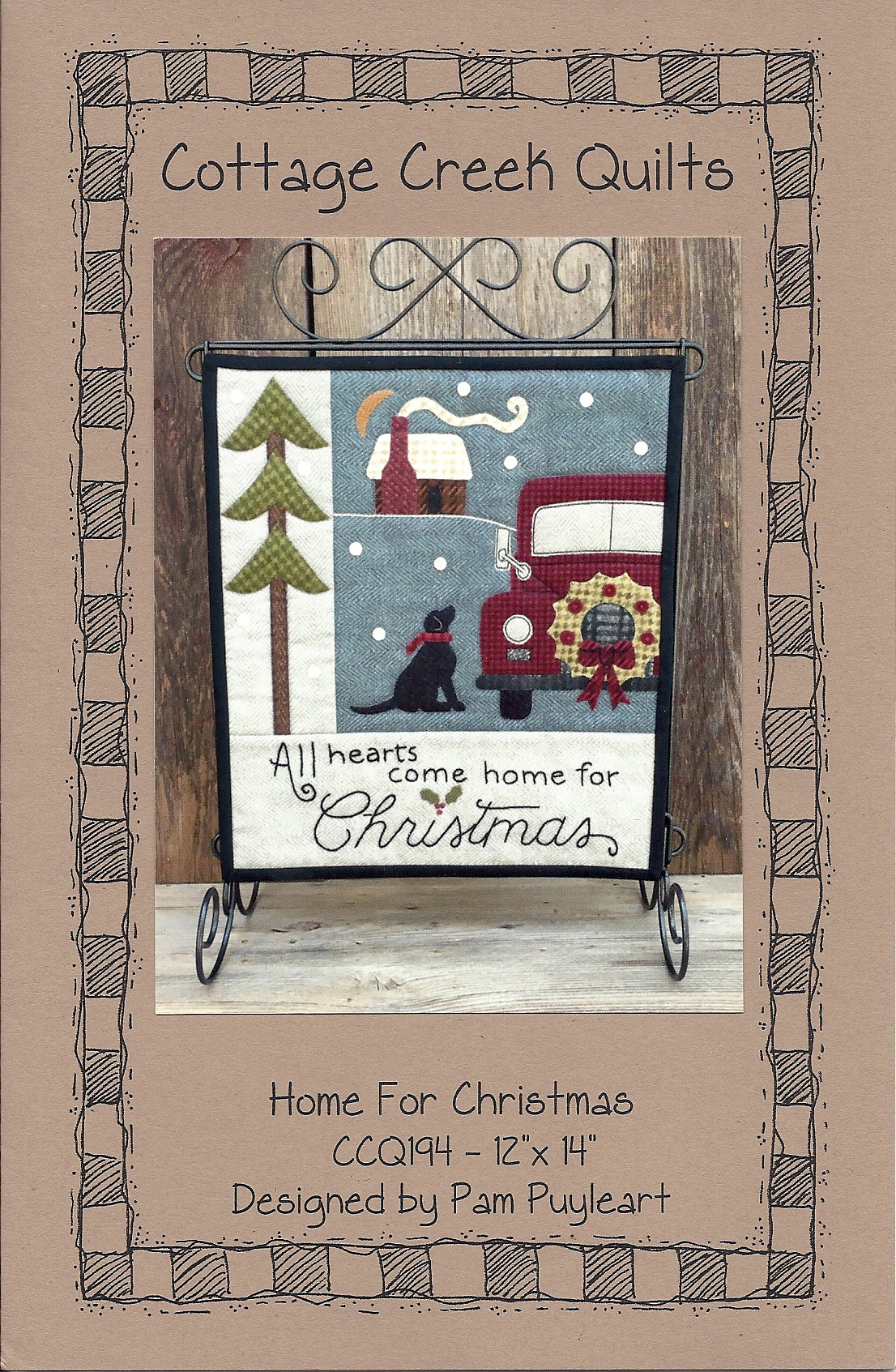 Home For Christmas Pattern